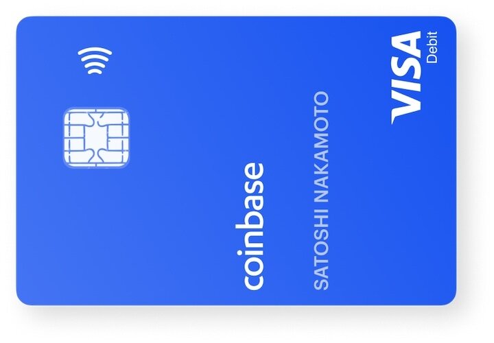 coinbase visa card