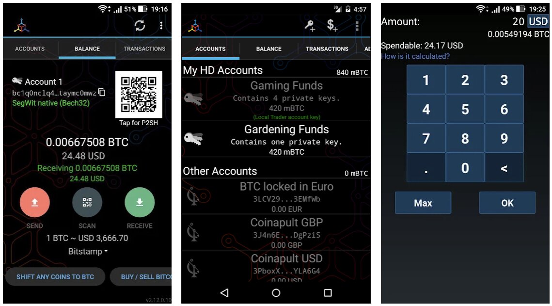 Mycelium Bitcoin Wallet