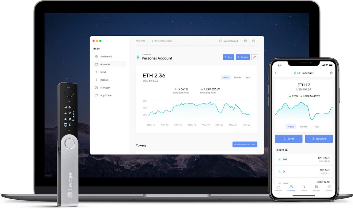 Ledger live app now offers secure swapping staking and defi