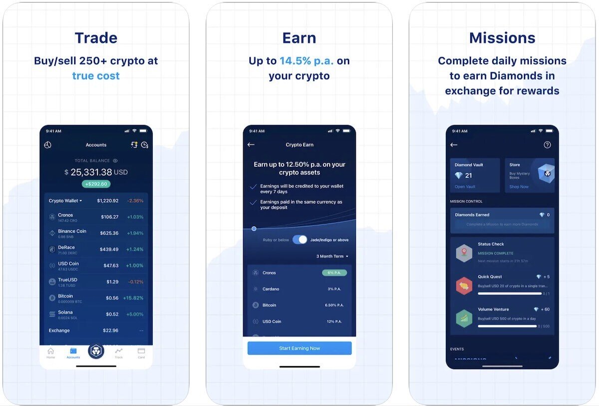 The Crypto.com app has plenty of return users.