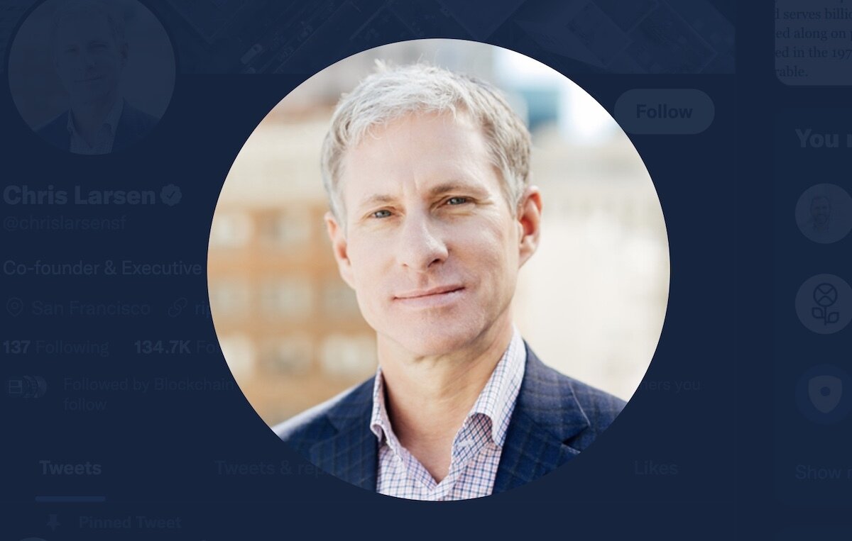 Chris Larsen Twitter