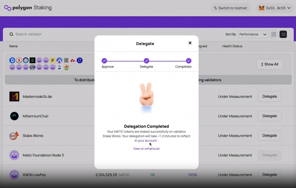 Polygon staking 5