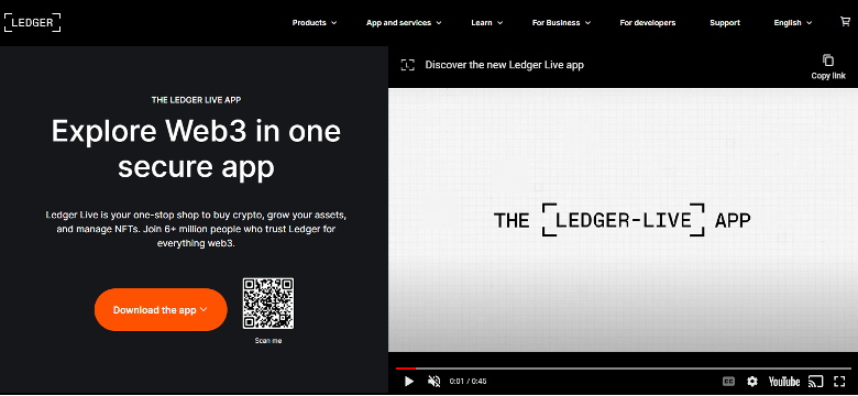 Ledger wallet software
