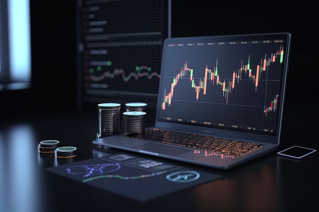 Desktop crypto trading interface