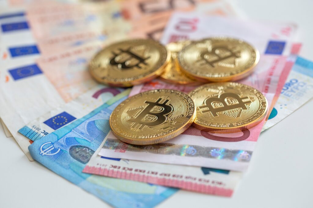 BTC and fiat currency