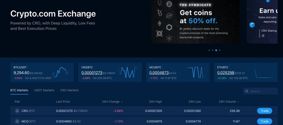 Crypto.com Exchange