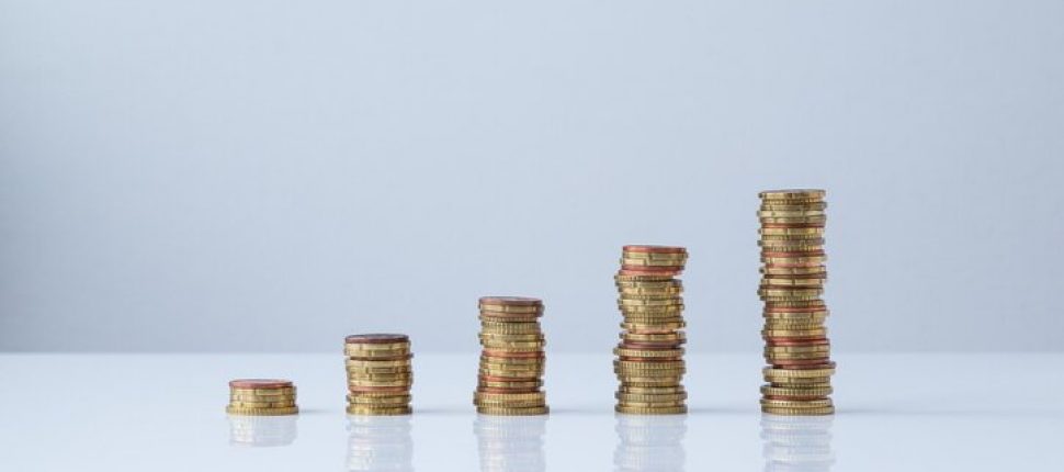 stack of coins symbolizing wealth