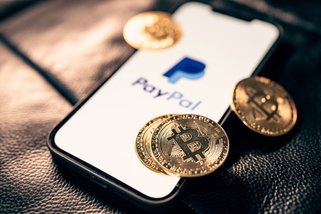 paypal and bitcoin coins